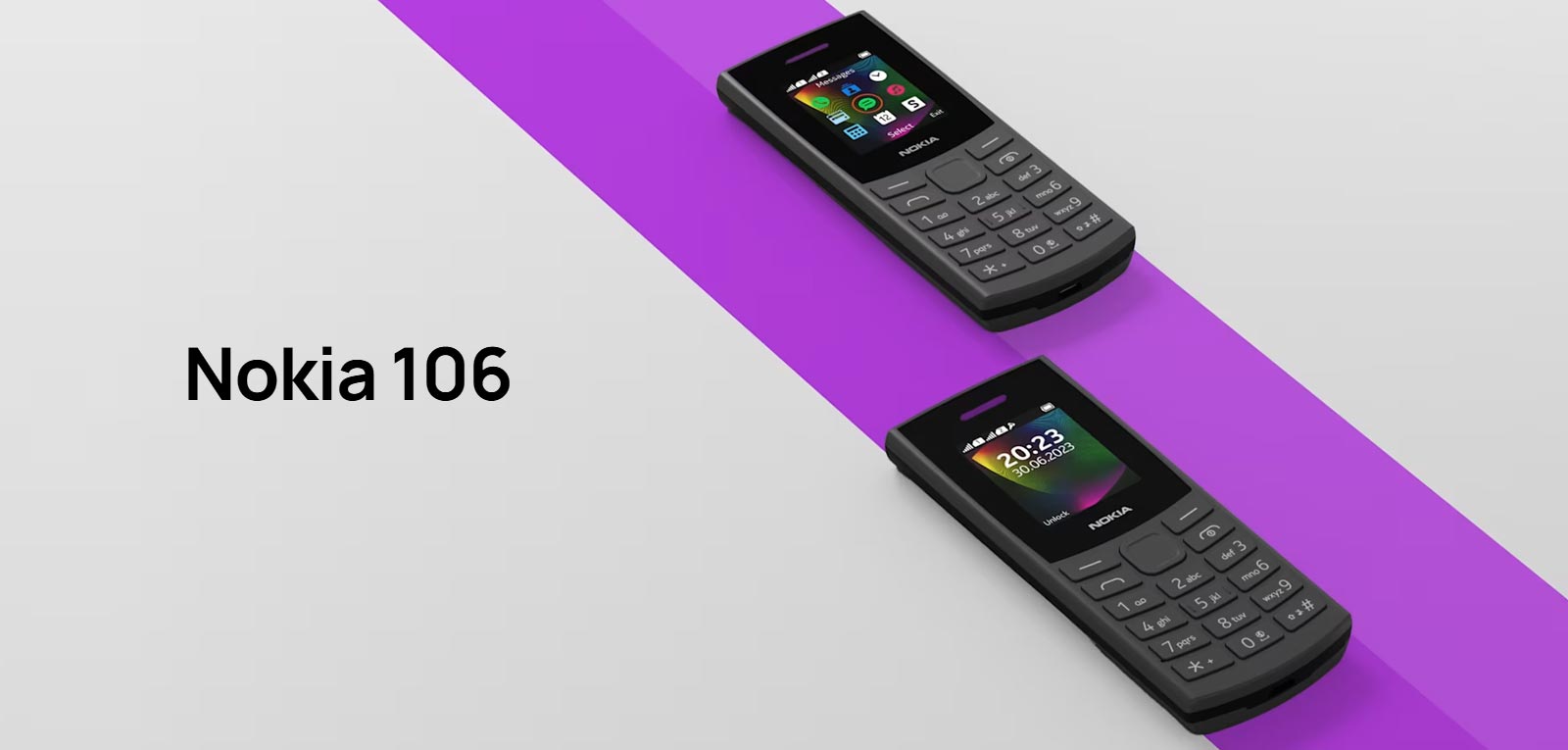 مشخصات شکل طراحی و ساخت Nokia 106 2023، سادگی در کنار کارایی